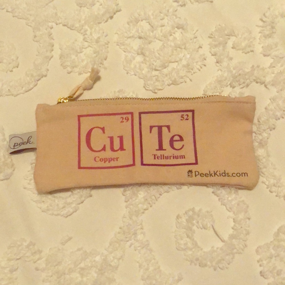 Peek kids zipper pouch